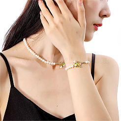 Застежки-тоггл из латуни с эмалью X1-KK-N231-282