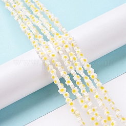 Ручной работы стеклянная бусина тысячецветник нитей&nbsp;LAMP-J035-4mm-74