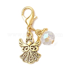 3 шт. подвеска в виде ангела из сплава в тибетском стиле&nbsp;HJEW-JM03837