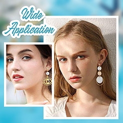 100 шт. латунный шариковый гвоздик для серьги KK-BBC0004-69