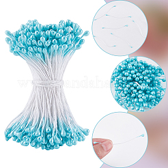 Хлопок с гипсовой сердцевиной из искусственного цветка для аксессуаров заколок DIY-WH20001-21B