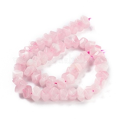 Натуральный мадагаскар розовый кварц бисер пряди G-D091-A02