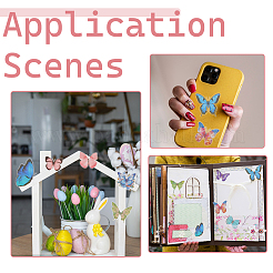 Самоклеящаяся картинка из пластика для домашних животных&nbsp;DIY-FH0010-16