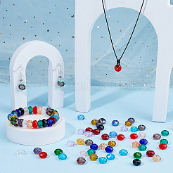 Стеклянные шампала бусины&nbsp;FIND-HS0001-24B