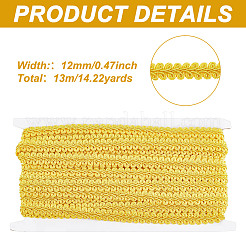 Ленты из полиэстера с сороконожкой длиной 13 м.&nbsp;SRIB-WH0011-223A