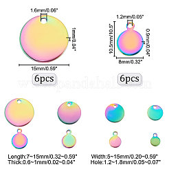 48 шт. 8 стиля ионного покрытия (IP) 304 нержавеющая сталь подвески STAS-AR0001-41