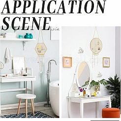 2 комплект 2-х стилевых железных подвесных дисплеев для ювелирных изделий ODIS-NB0001-18