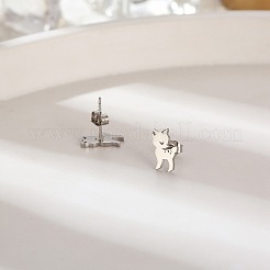 Некорневая нержавеющая сталь 304 серьги-гвоздики для женщин&nbsp;DL2638-2