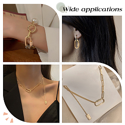 6 шт. латунные подвески-замки с винтовым карабином&nbsp;KK-FH0002-91