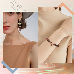 80 шт. 2-х цветные круглые подвески из натурального дерева&nbsp;PALLOY-BBC0001-01