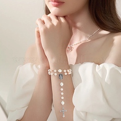 DIY-Sets zur Schmuckherstellung mit Rosenkranzperlen&nbsp;DIY-SC0031-65
