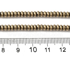 Гальванические нити из синтетических немагнитных гематитовых бусин G-I364-I01-01C