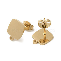 Ионное покрытие (ip) 304 нержавеющая сталь гвоздики фурнитура для сережек X-STAS-I206-06G