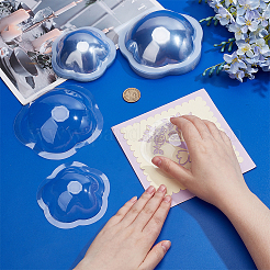 40 шт. 2 стиля прозрачная упаковочная коробка из ПВХ FIND-OC0013-58B