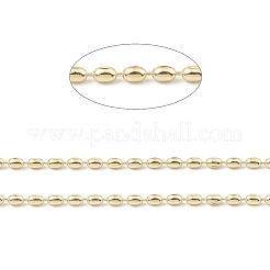 Латунные овальные шариковые цепочки CHC-M025-60G