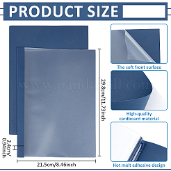 Couverture de reliure thermofusible rectangulaire pour animaux de compagnie&nbsp;AJEW-WH0410-215B