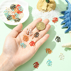 30 шт. Подвески из сплава с эмалью&nbsp;ENAM-SC0006-87