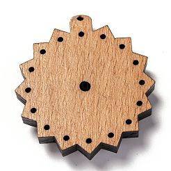 Pendentifs en bois de hêtre&nbsp;G-F701-02