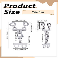 1 шт. карабины из нержавеющей стали 304&nbsp;STAS-LP0001-32P