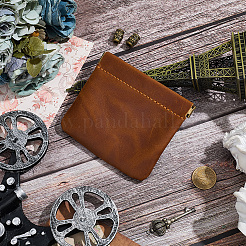 Monederos de cuero vintage con metralla&nbsp;AJEW-WH20020-450B