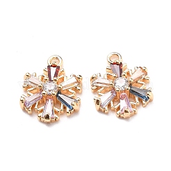 Латунь подвески циркония кубической X-KK-Q761-32G-NF