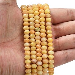 Бусины из натурального белого нефрита G-Z111-A07