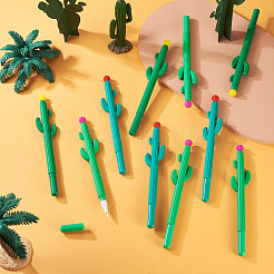 15шт 3-х цветная резиновая гелевая ручка «Кактус»&nbsp;AJEW-TA0002-67