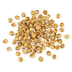 Perles de rocaille en verre picasso&nbsp;SEED-TADJ0001-05E