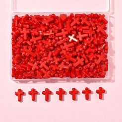 200 шт. Непрозрачные акриловые бусины&nbsp;SACR-FS0001-40A