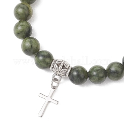 201 браслет с подвесками из нержавеющей стали&nbsp;BJEW-JB13245