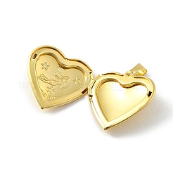 Подвески латуни медальон KK-C092-25G-02