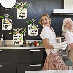 Деревянная подвеска HJEW-WH0074-021