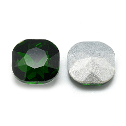 Torna a punta cabochon strass vetro&nbsp;RGLA-T032-12x12mm-20