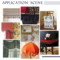 Лента для обрезки кружева из полиэстера SRIB-WH0011-118