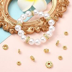 15 шт. 3 стиля латунные бусины-разделители из кубического циркония&nbsp;KK-CJ0003-84