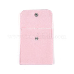 Двусторонние бархатные прямоугольные мешочки для украшений: сережек&nbsp;TP-N004-01B