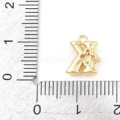 Ciondoli in ottone zirconi chiari micro pavé&nbsp;KK-Z151-18G-K