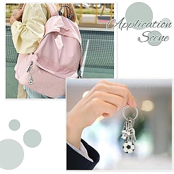 10 шт. брелок из сплава с футбольной тематикой&nbsp;KEYC-YW00231