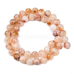 Природный цитрин бисер нитей G-S362-105C