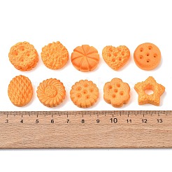 Cabujones de comida imitación resina opaca&nbsp;CRES-A064-04