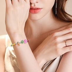 150шт. 15 набора бусин ручной работы в технике лэмпворк&nbsp;LAMP-YW0001-26