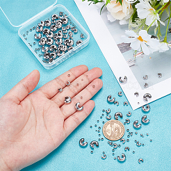 Крышки для обжимных бусин из нержавеющей стали 304 STAS-UN0011-90P