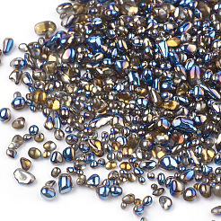 Placcato perline di vetro&nbsp;SEED-S016-07