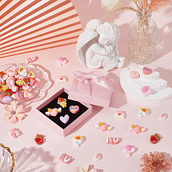 72 шт. 12 стиля кабошонов из непрозрачной смолы на тему Дня святого Валентина&nbsp;RESI-SC0006-04