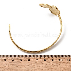 Браслеты-манжеты из нержавеющей стали 304 для женщин BJEW-G763-02G