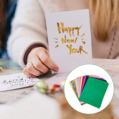 60 лист 12 цвета А4 фольга для горячего тиснения DIY-FH0005-43