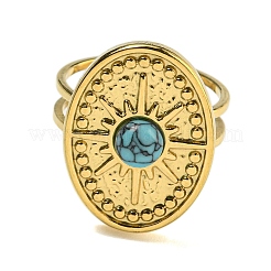 Ионное покрытие (ip) 304 нержавеющая сталь открытые манжетные кольца RJEW-C079-04G