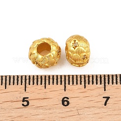 Messing pflastern klare europäische Perlen mit Zirkonia&nbsp;KK-A292-08MG