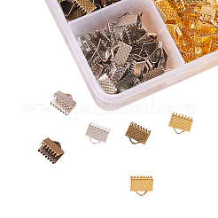 160 шт. 4 цвета железная лента обжимные концы IFIN-CJ0001-48