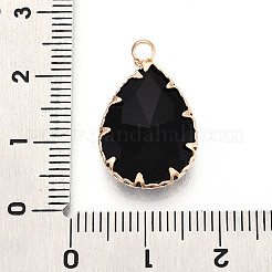 Прозрачные стеклянные подвески&nbsp;KK-N283-02A-G